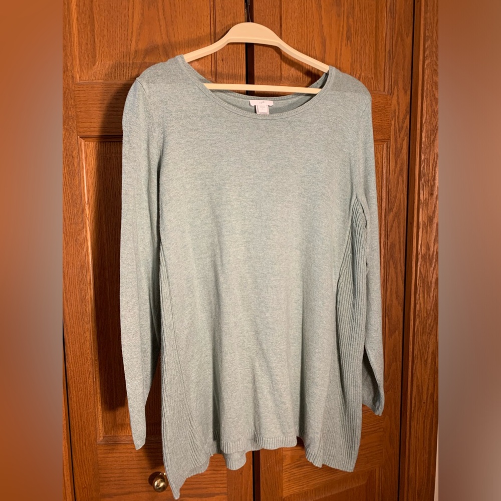 J. Jill petite sweater—Petite Medium, very good condition, interesting details.